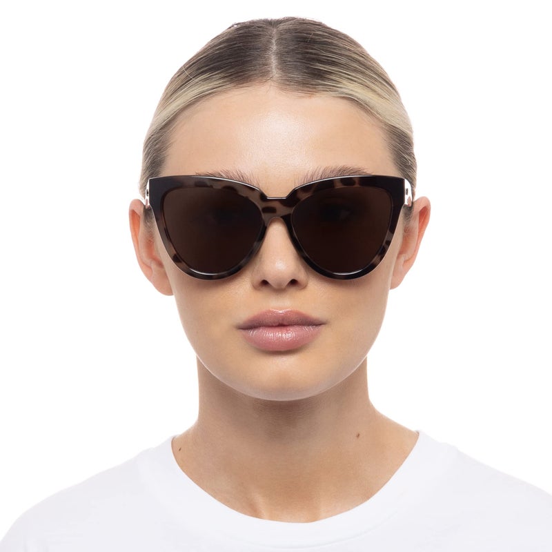 Le Specs Liar Lair Sunglasses - Volcanic Tort, Cat Eye, Women's, Contemporary 90s Style - Image 5